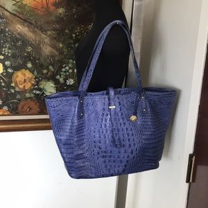 Brahmin alligator large tote